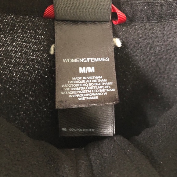 The North Face Womens Quarter Zip Lightweight Pullover Fleece Black | Medium - Picture 7 of 7